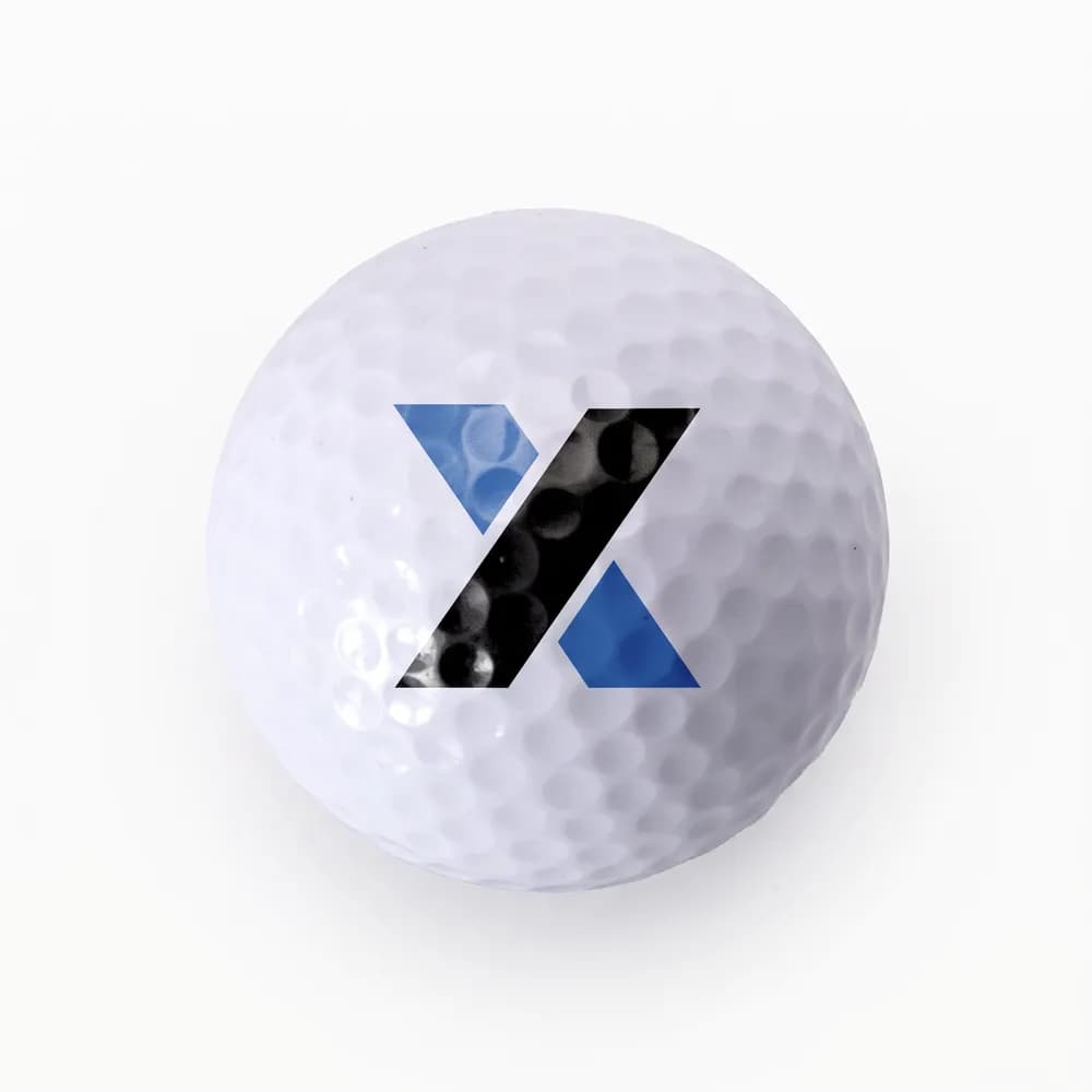 Golfový míček s potiskem