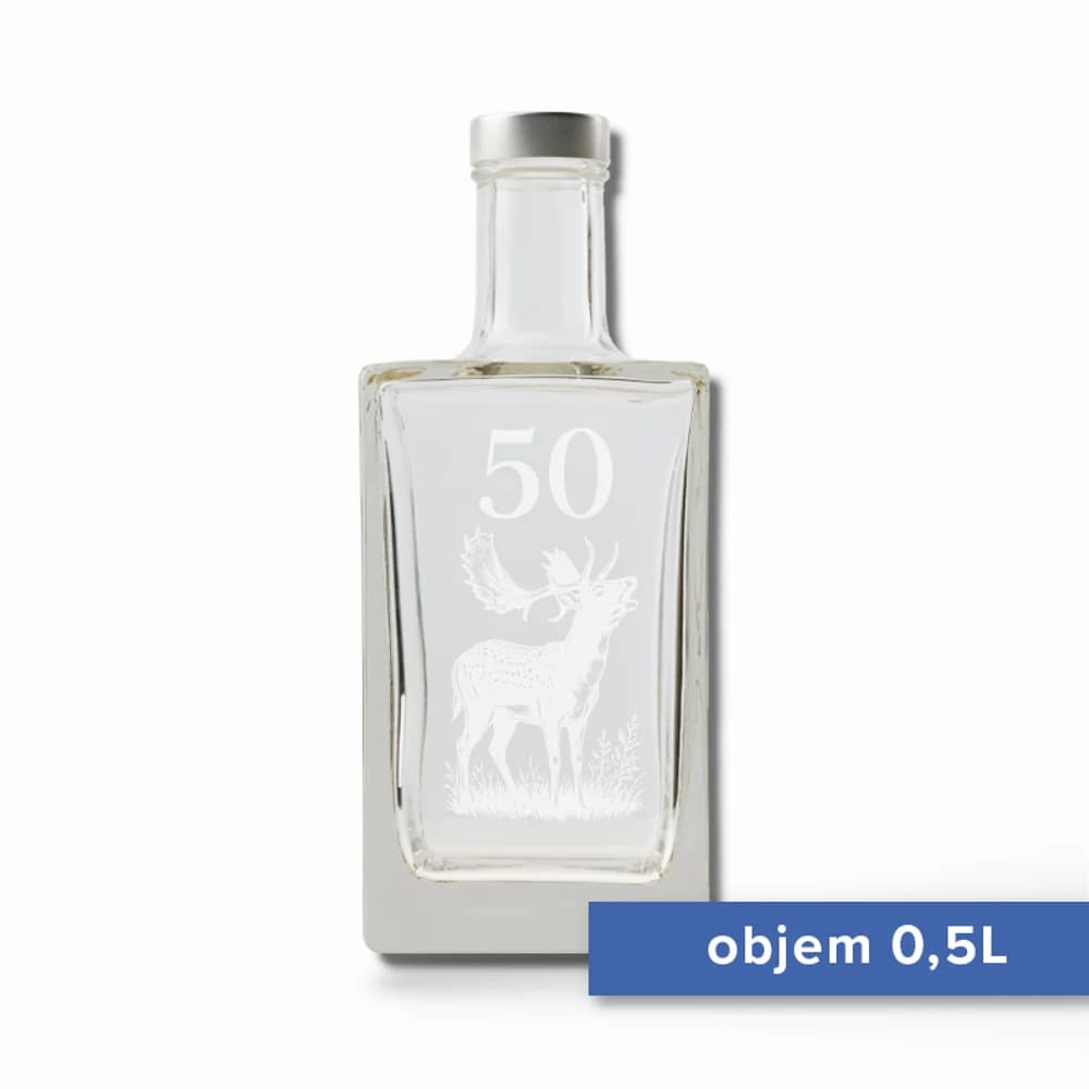 Láhev s vlastním gravírováním Qbic