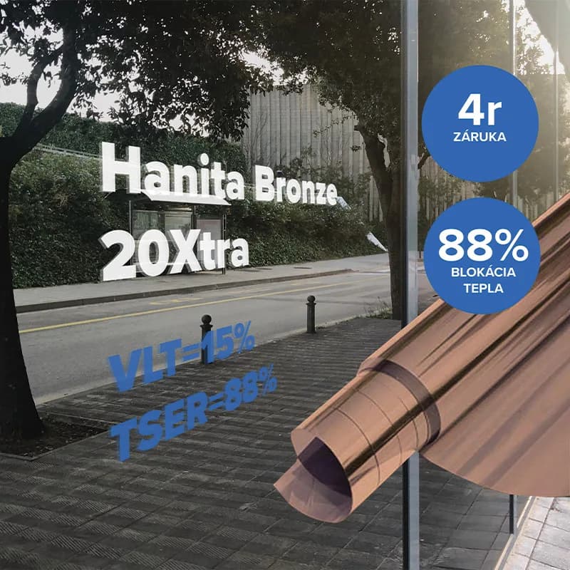 Fólie na sklo Hanita Bronze 20 Xtra