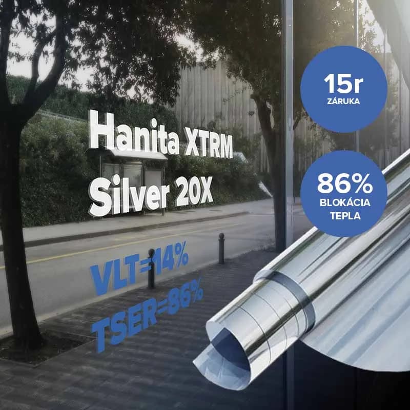 Fólie na sklo Hanita XTRM Silver 20X PRO