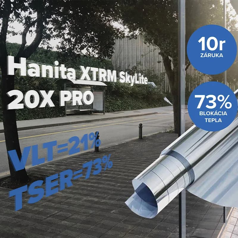 Fólie na sklo Hanita XTRM SkyLite 20X PRO