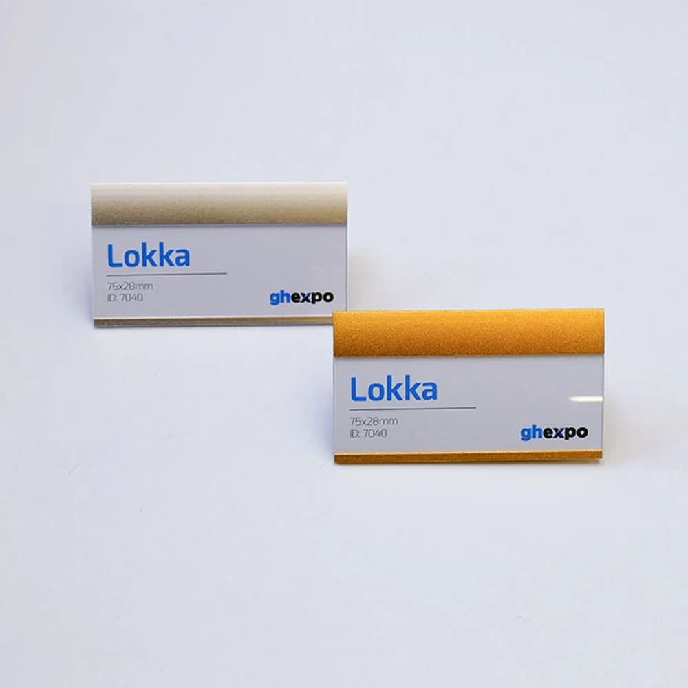 Magnetická jmenovka na oděv Lokka