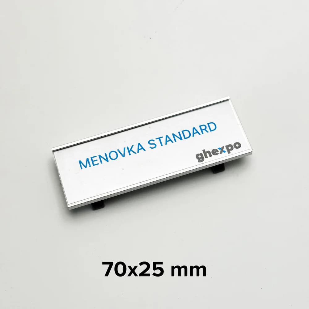 Visačka na oblečení Standard