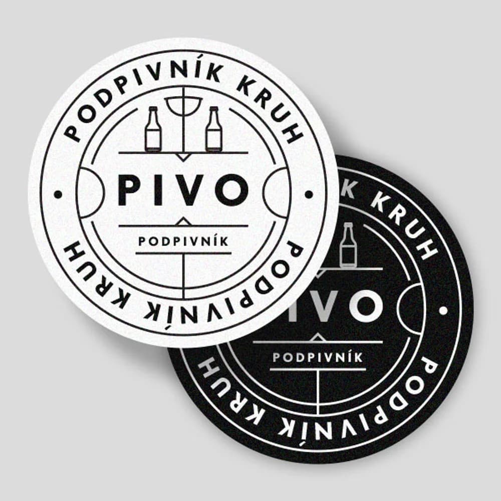 Podpivníky kruhové