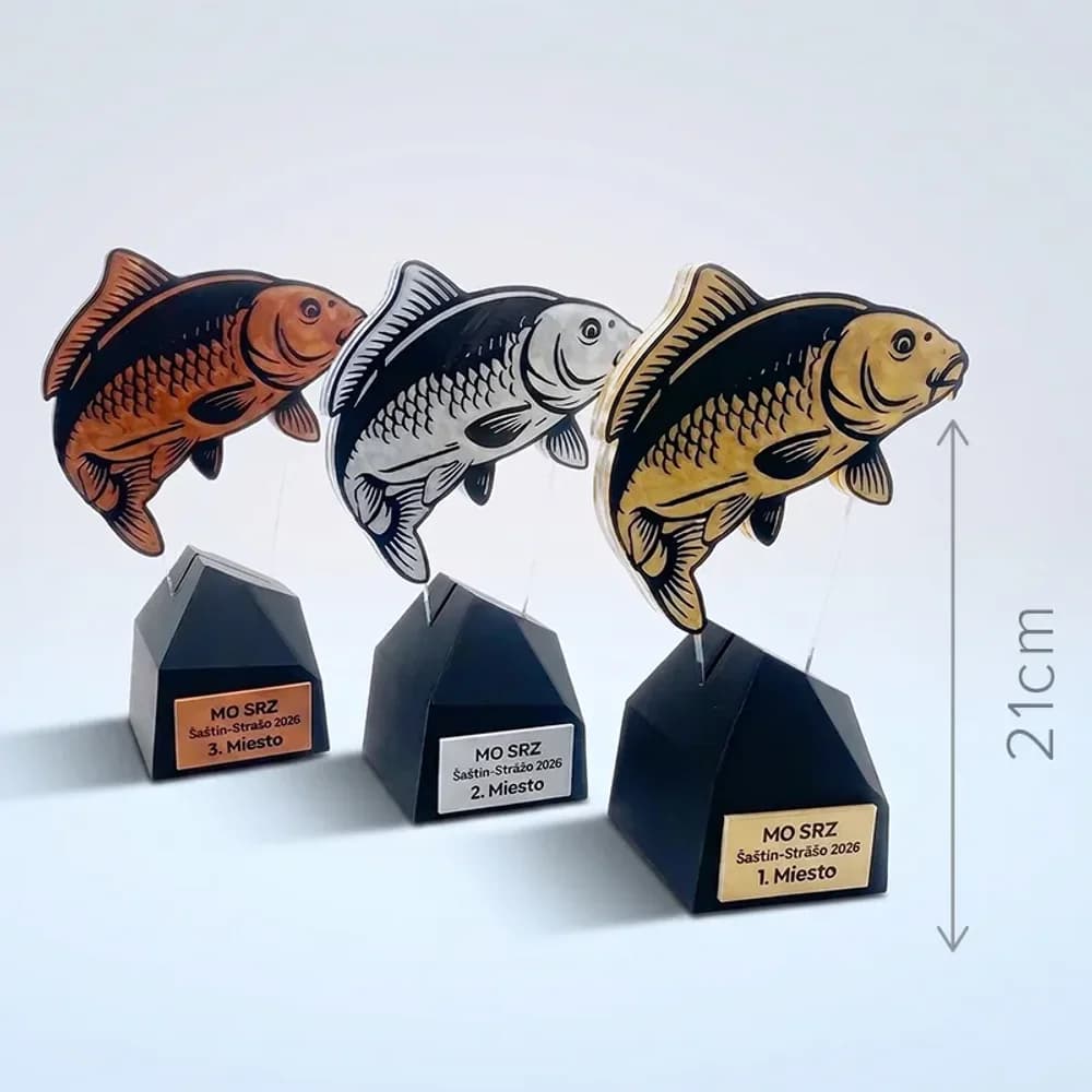 Rybářská trofej kapr