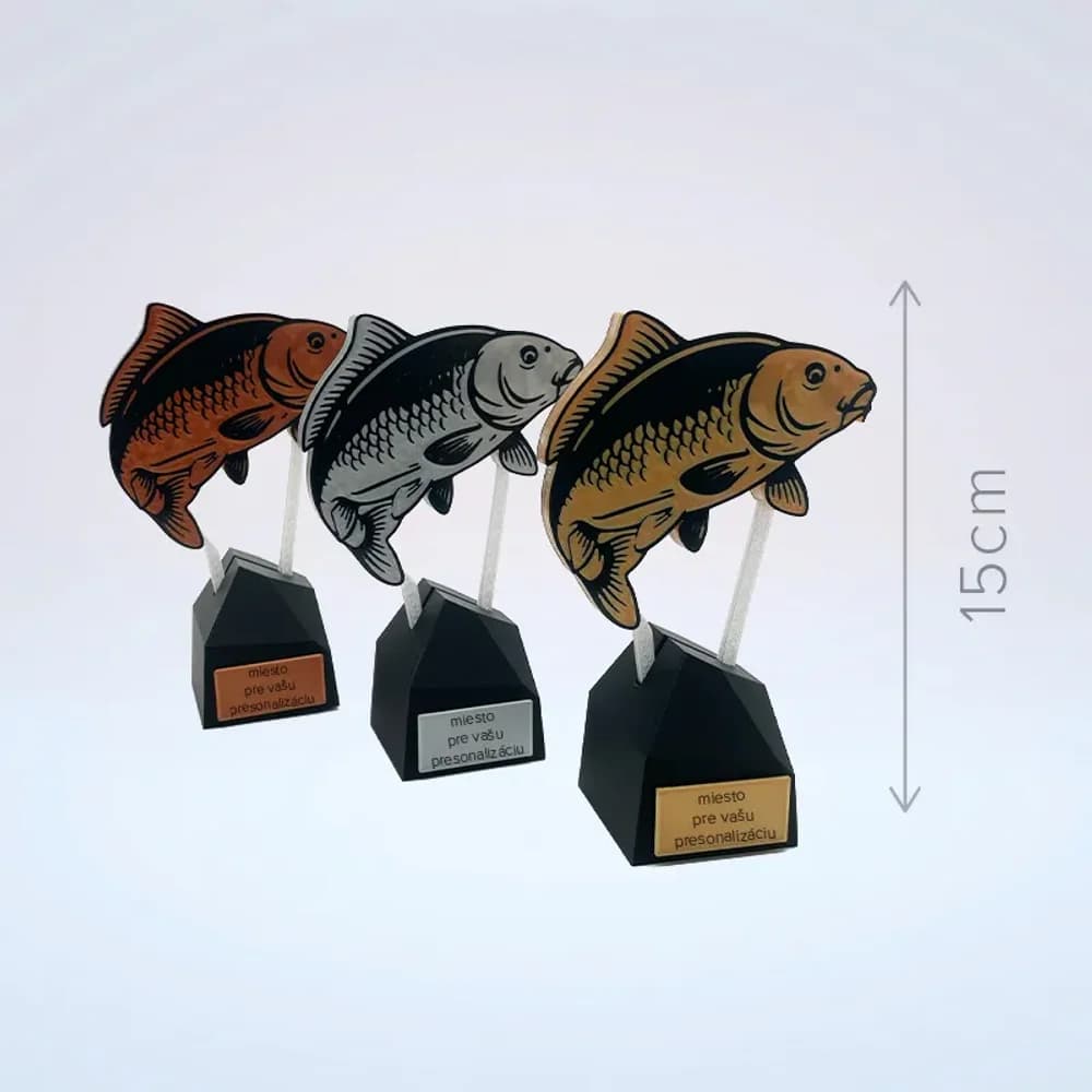 Rybářská trofej kapr mini