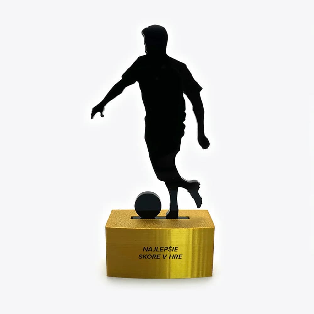 Sportovní trofeje - fotbalista
