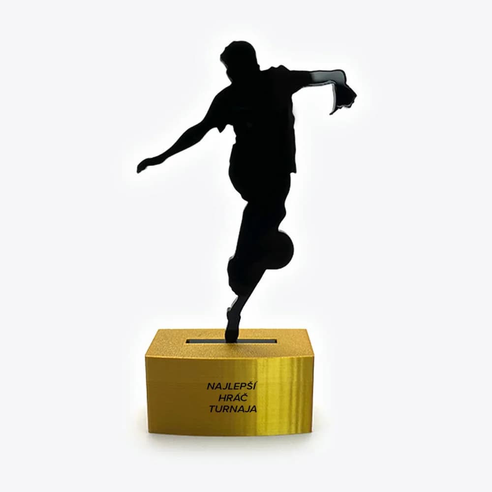 Sportovní trofeje - futbalista I.
