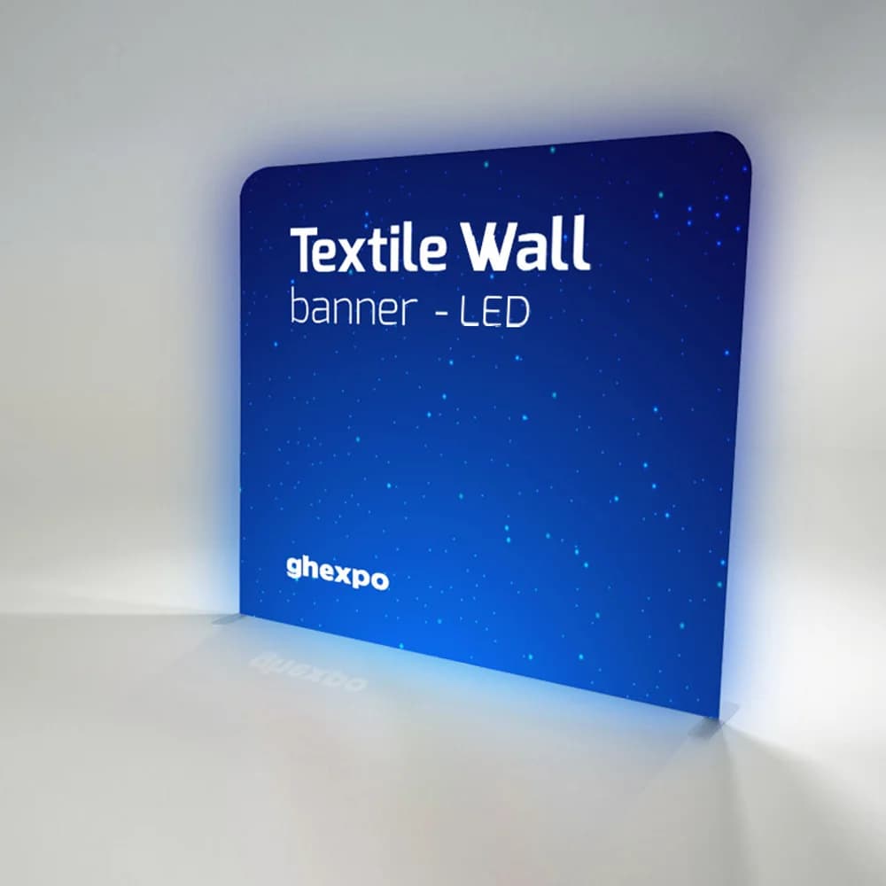 Textile Wall Banner -LED