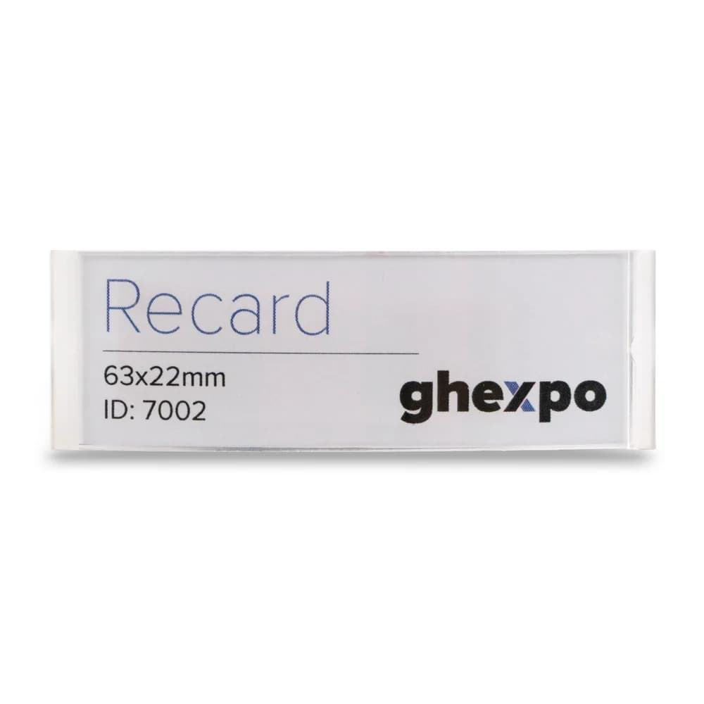 Magnetická jmenovka na oblečení Recard